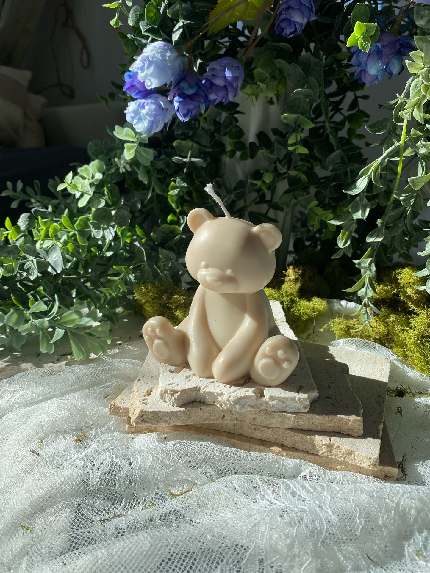 Teddy Bear Candle