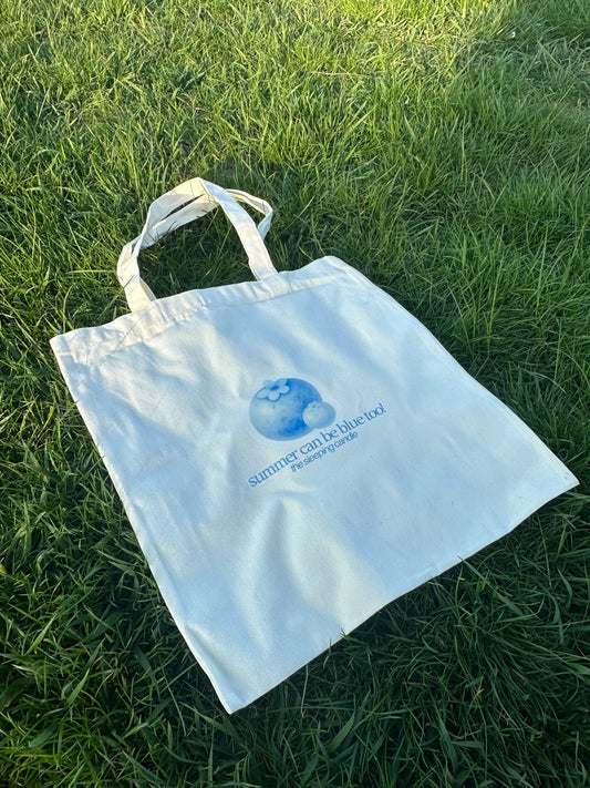 Summer Blues Tote Bag