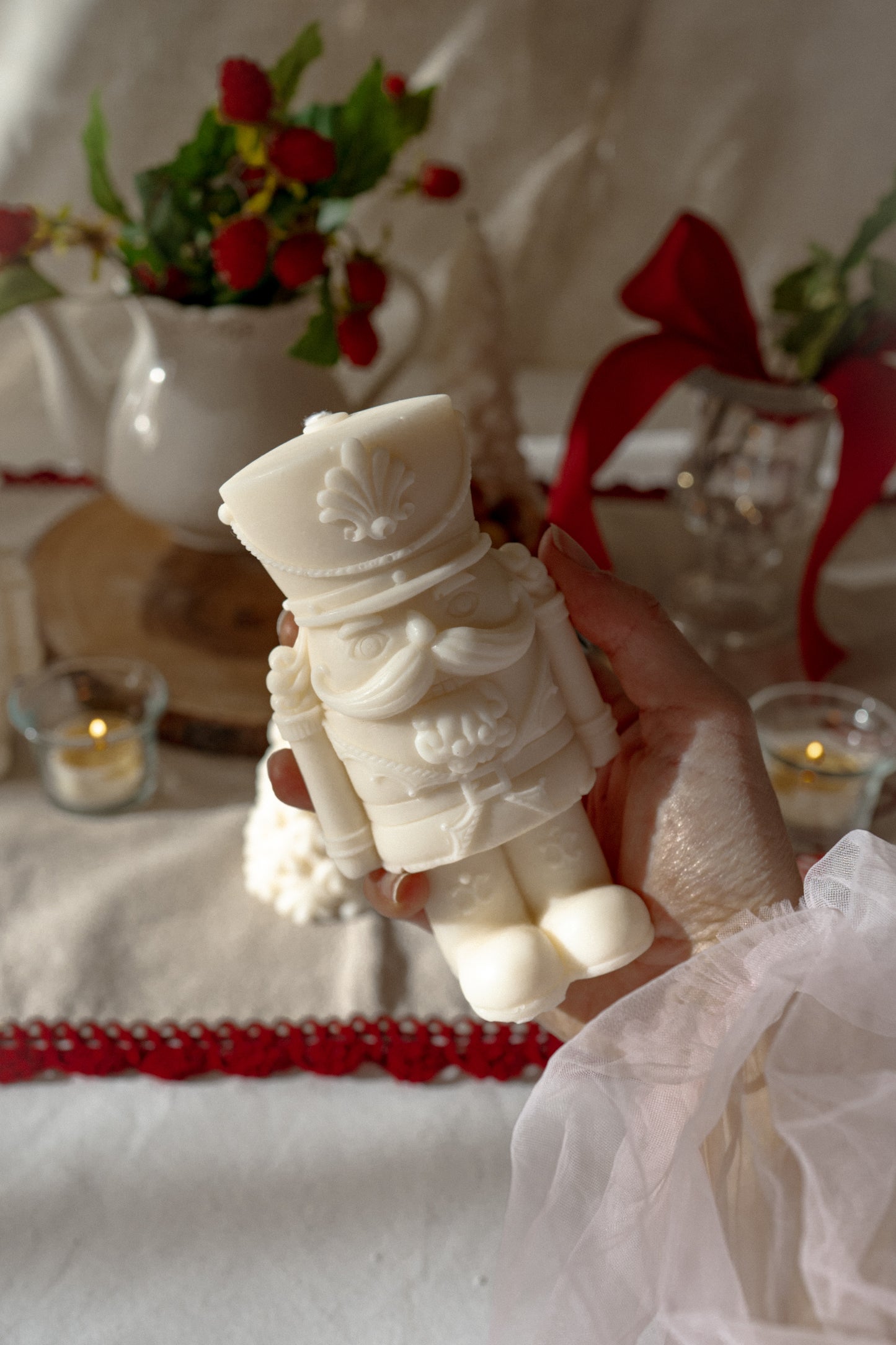 Nutcracker Candle